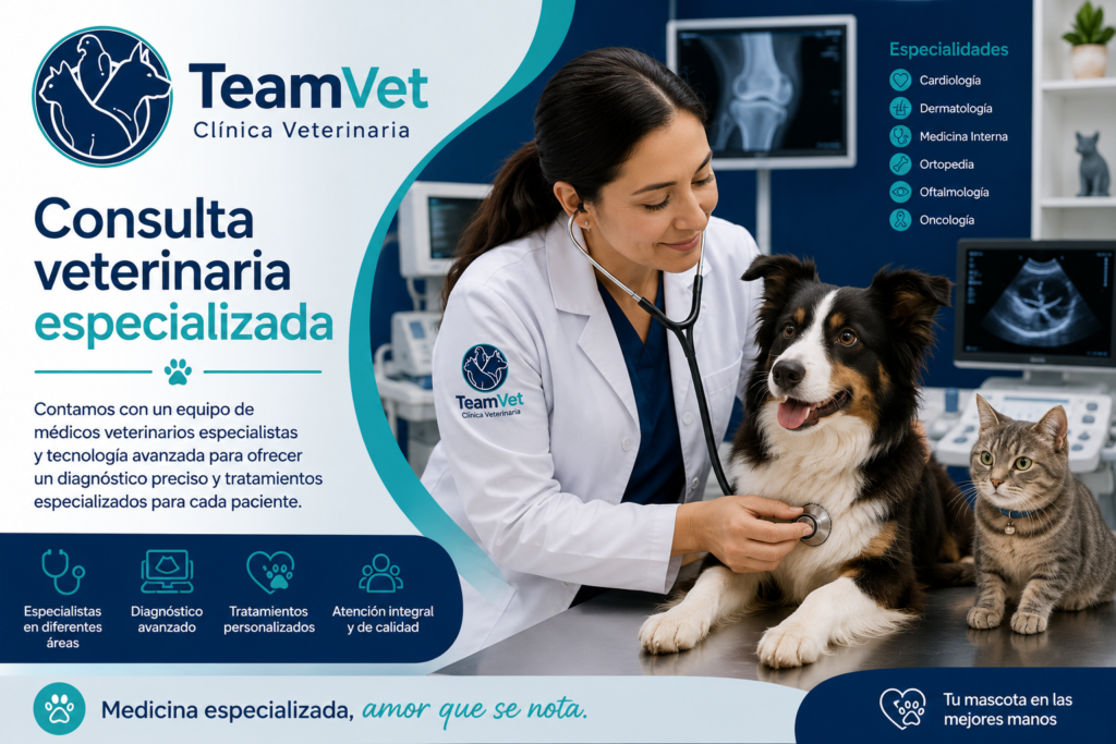 Consulta veterinaria especializada
